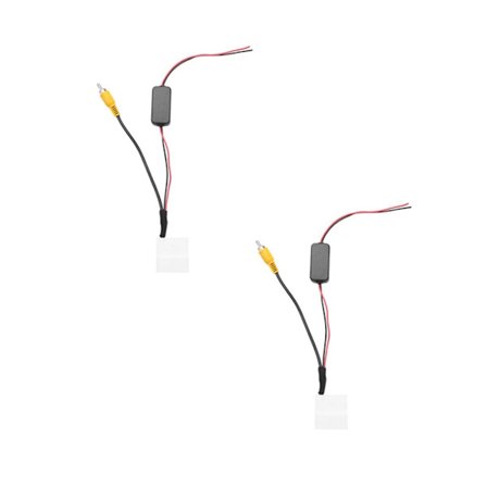 2 stk 24-pins Bilkamera Adapter Stikledning Bakkamera Til GPS Hovedenhed Kabel Til Kluger