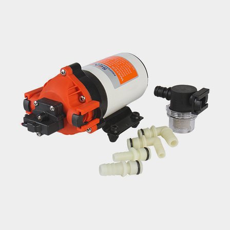 Electric galley pump SEAFLO 35, 12 V, 7.0 l/min, 5.5 bar, 3/8" (10 mm) hose