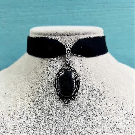 Gotisk Vampyr Cameo Hänge Choker Sammet Halsband För Kvinnor Mode Pagan Häxkonst Smycken Flickor Gåvor Kreativ Choker 2022(2)