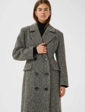 InWear Yashaiw Lapel Coat - Grey - 44