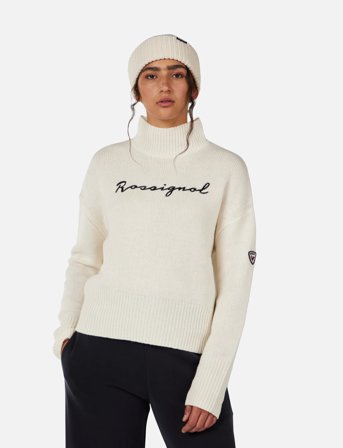 ROSSIGNOL W Signature Sweater - Cream - XS