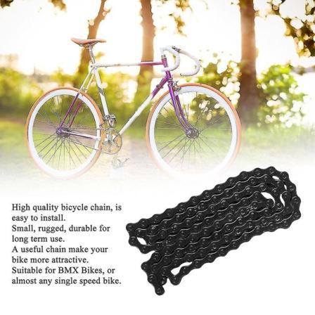 96 Led 123cm Enkeltgears Cykelkæde Mtb Tilbehør