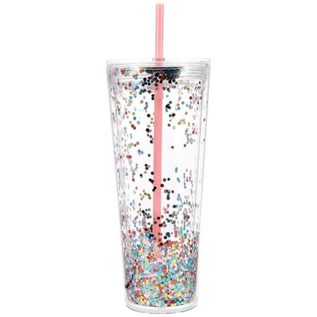 Pailletter Kop Tumbler Rejsekrus Kaffekop Drikkevare Mælk Te Kop Mælk Te Drikkekop[D]