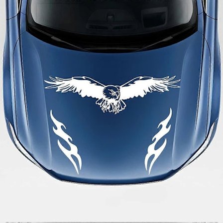 WhiteCar Panser Klistremerke, 3 Deler Bil Dekorativ Klistremerke Ørn Ild Totemer Selvklebende 3D Vanntett Panser Klistremerke Mote Sportsbil Racing 