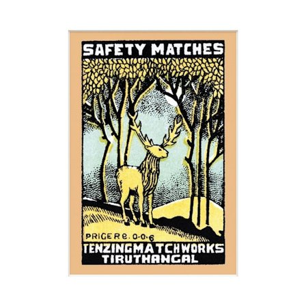 Pyramid International Safety Matches Monterat Tryck 40cm x 30cm