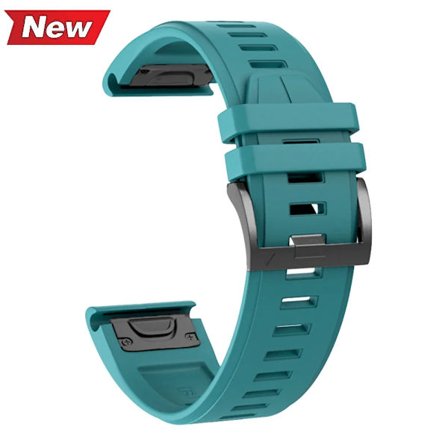 22 26mm Silikon Armband för Garmin Fenix 7 7X 8 E 6X 6 Pro 5 5X Plus Epix Gen2 Enduro 3 Instinct 3 Solar Snabbfäste