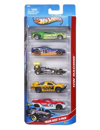 Hot Wheels 5-Car Pack Assortment 2026 Mix 7 Patterned Hot Wheels