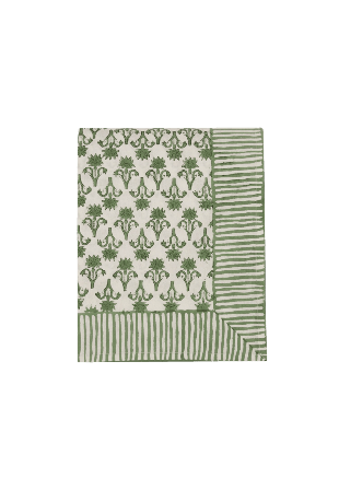 Pick A Poppy Lily Bordsduk - 150x250 Cm Bordstextil Grön