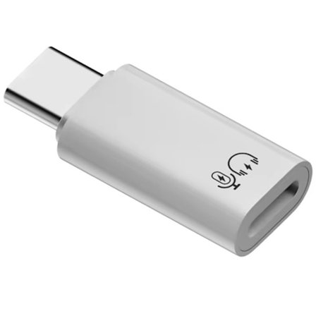 8-Pin till USB-C hona till hane adapter Ljudkort Audio Converter