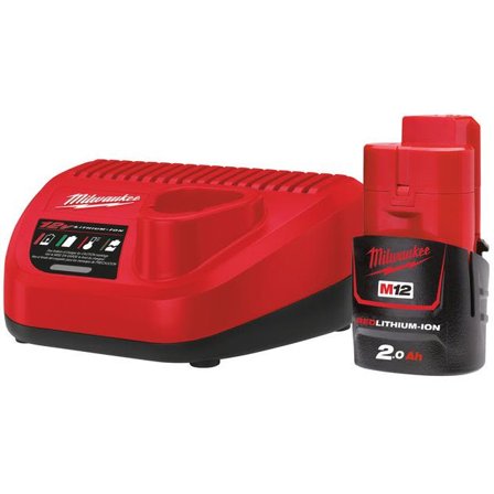 Milwaukee M12 NRG-201 Ladepakke, Maskintilbehør & forbruk