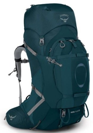 Osprey W's Ariel Plus 60L Night Jungle Blue