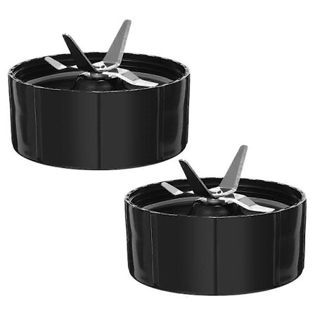 2-pack Ersättningsblad för Magic 250W Blender, Juicer och Mixer, Blender Ersättningsdelar MB1001 (FMY)