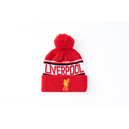 Fotballklubb Strikket Lue (Liverpool Rød)