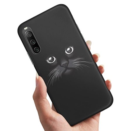 Sony Xperia 10 IV - Cover/Mobilcover Sort Kat