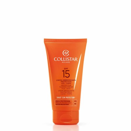 Collistar Crema Abbronzante Protettiva SPF15 150ml - Crema solare corpo media prot.