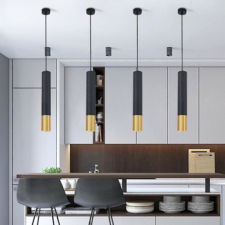 6 cm Hängande Lykta Design Hänglampa Metall Modern