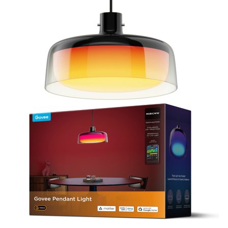 Govee-Govee Pendant Light-Smart pendellampe med WiFi og stemmestyring-Smart home-Belysning