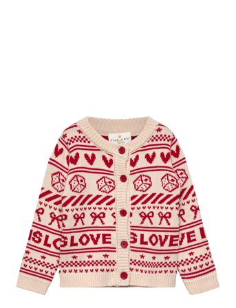 The New | Tnstregina Jacquard Cardigan | 104