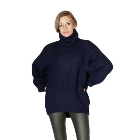 Philosophy di Lorenzo Serafini Turtlenecks Blå, Dame Rullekraver