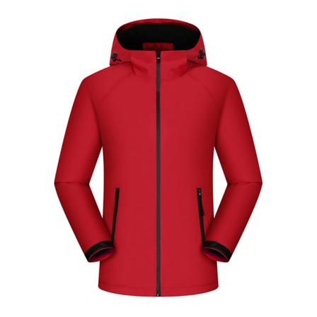 Kvinnor Dragkedja Windbreaker Color Block Långärmade Hoodies Ytterkläder