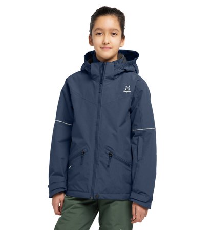 Haglöfs Niva Insulated Jacket Junior Blå - Vinterjacka - 152