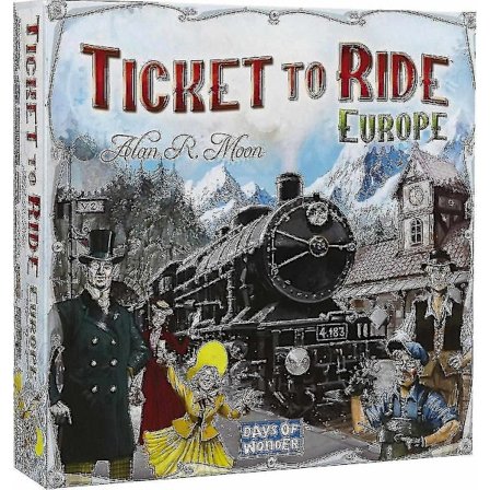 Ticket To Ride Europa - Brädspel_ NN