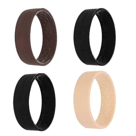 4 kpl Uusi silikoninen hiuslenkki Taitettava hiusrengas Köysi Paikallaan pysyvä joustava hiusdonitsi Poninhäntäpidike Hiuslenkkitarvikkeet. (LGL)