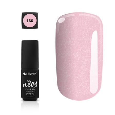 Silcare - Flexy - Hybrid Gel - Color: 166 - 4,5 Gram Rosa