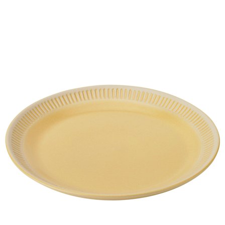 Knabstrup Colorit tallerkener 22 cm, yellow | KitchenOne