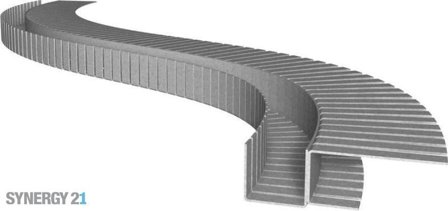 SYNERGY 21 LED Profil 200cm, Zinkblech TYP-A Flex