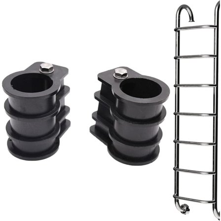 IC Gummibuffert Poolstege Utbytesbultsats Gummi Stötfångare för Jidian Pool Anchor Pool Stege