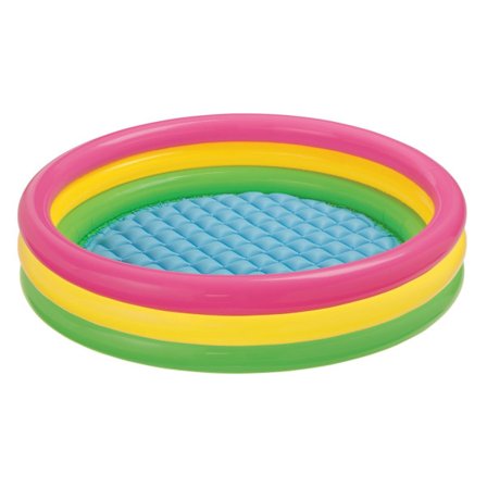 Puhallettava suihkuallas, 3 väriä, 147 x 33 cm, INTEX 57422