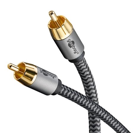Mono RCA-kabel, 2 m