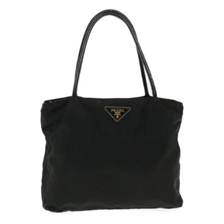 Prada Vintage Pre-owned nylon totes Sort, Dame Vintage Tasker, Størrelse: ONE Size