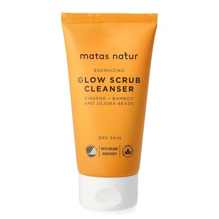 Matas Natur Energizing Glow Scrub Cleanser 80 ml, Skincare, Renseprodukter, Scrub