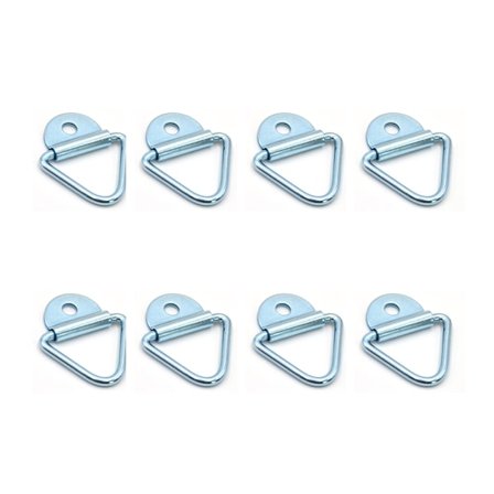 8 stk. Lastbil Trailer Van Karosseri Affjedring Træk Ring Surringsring Krog