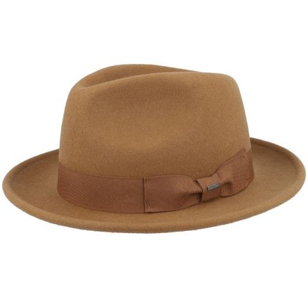 Bailey - Brun fedora Hatt - Maglor Tan Fedora @ Hatstore