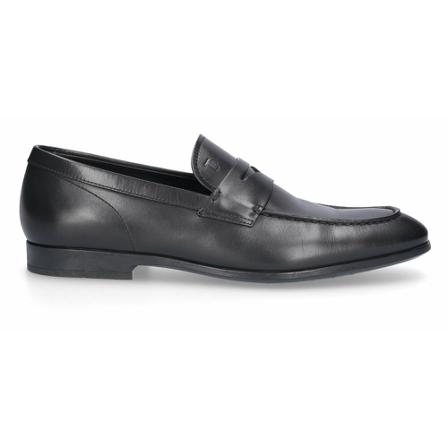 Tod's Instappers Kalbsleder , Zwart , Heren , Maat: 43 EU Instappers & Slip ons