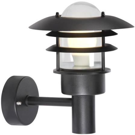 Nordlux LONSTRUP 71431003 Seinävalaisin E27, IP44, ilman anturia, Valaistus