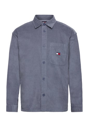 Tjm Brick Cord Overshirt Ext Blue Tommy Jeans