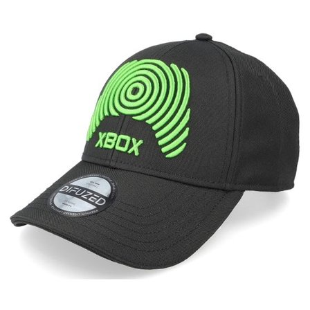 Difuzed - Svart adjustable Keps - Xbox Men's Logo Black Adjustable @ Hatstore