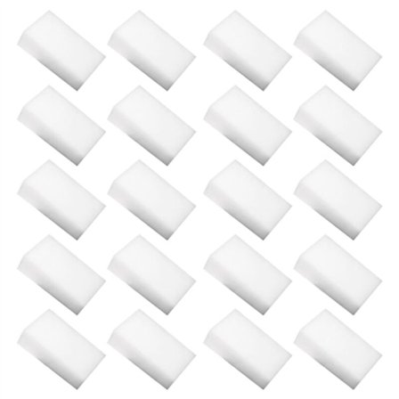 20 stk. Magiske Svampeviskere Køkkenklud Bil Tørre Rengøringstilbehør / Nano Mikrofiber Pladesvamp 10X6X2cm