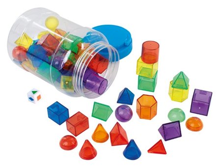 MYPAUZE Geometriska 3D former 300g/fp - Lyreco - Skola och förskola - Klassrummet / Lära - Matematik