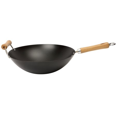 Dexam NS kulstål sort wok 36 cm. | KitchenOne