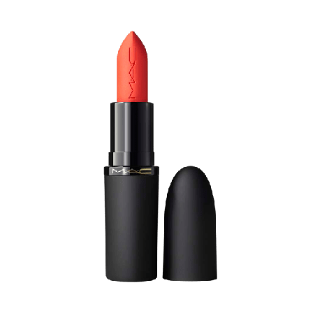 MAC Cosmetics Powder Kiss Hazy Matte Lipstick Läppstift Unisex Orange 3.5G