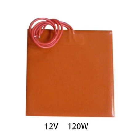 3d-tulostin silikoninen lämmitysalusta 120x120 mm lämmityslevymatto 12v 120w tulostin lämmitetty alusta korkea laatu