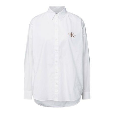 Calvin Klein, Casual Shirts Biały, Mężczyzna, Rozmiar: M