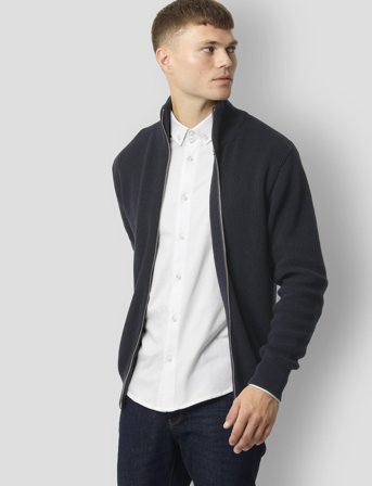 Clean Cut Copenhagen Mario Cardigan - Blue - L