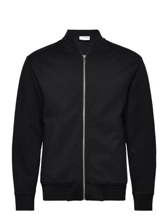 Slhmack Sweat Bomber Ls Noos Black Selected Homme