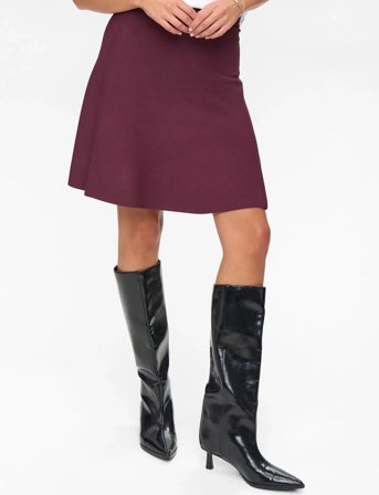 Nümph Nulillypilly Skirt - Burgundy - XS